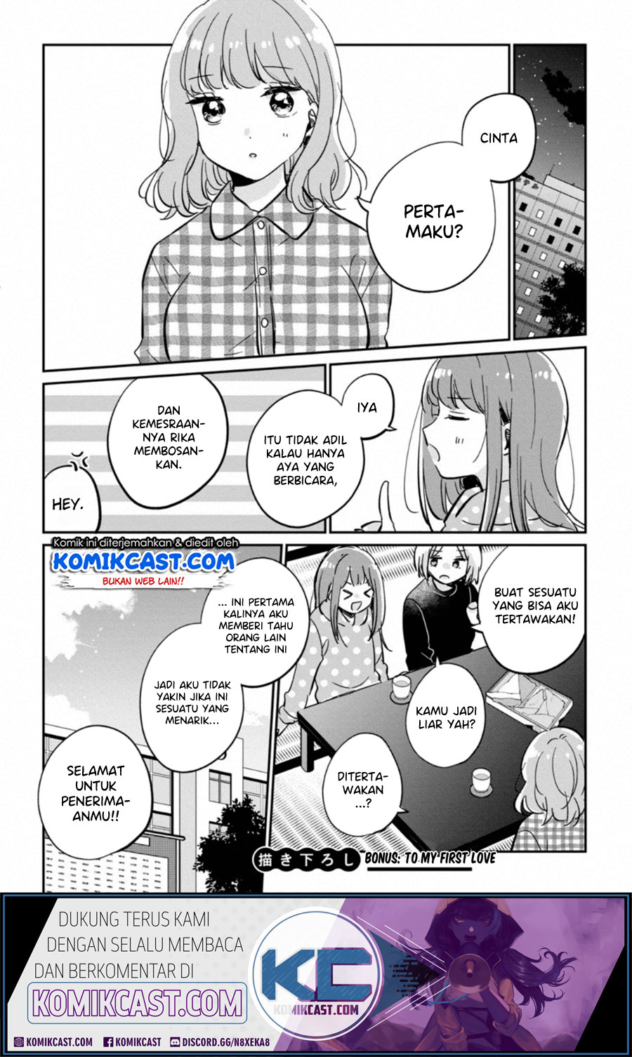 It’s Not Meguro-san’s First Time Chapter 30.5 Bahasa Indonesia